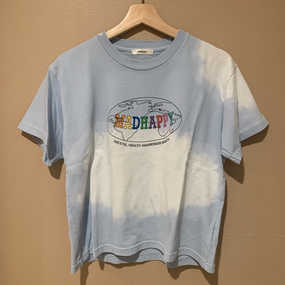 Madhappy Mental Health Awareness Boxy Shirt - Picture 2 of 5